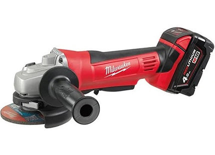 MILWAUKEE SMERIGLIATRICE ANGOLARE A BATTERIA M18 HD18 AG125-402C*
