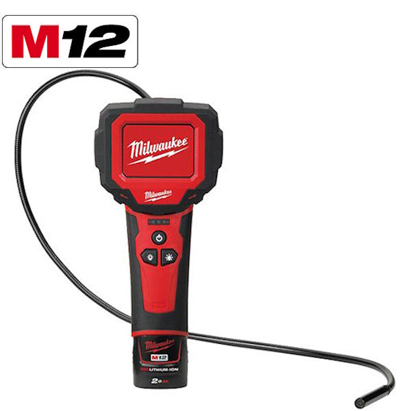 MILWAUKEE TELECAMERA DA ISPEZIONE A BATTERIA M12 IC-201C*