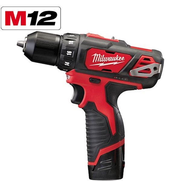 MILWAUKEE TRAPANO AVVITATORE A BATTERIA M12 BDD-153C (V1/23)