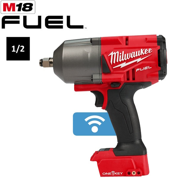 MILWAUKEE AVVITATORE IMPULSI DA 1/2" A BATTERIA M18 ONEFHIWF12-0X*