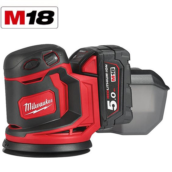 MILWAUKEE LEVIGATRICE ROTORBITALE A BATTERIA M18 BOS125-502B