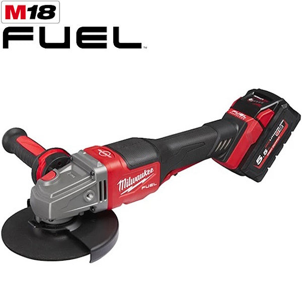 MILWAUKEE SMERIGLIATRICE ANGOLARE A BATTERIA M18 FHSAG125XPDB-552X
