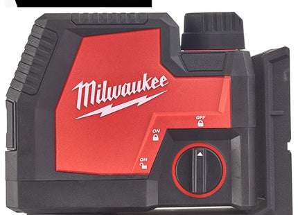 MILWAUKEE LASER VERDE RICARICABILE USB 2 LINEE+PIOMBO L4CLLP-301C(V1/23)