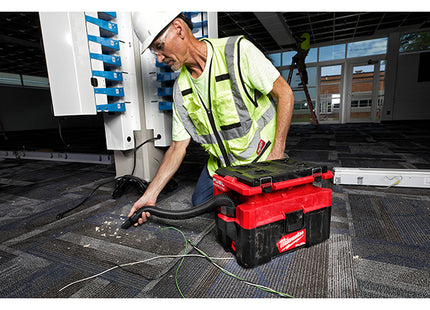 MILWAUKEE PACKOUT ASPIRATORE SOLIDI E LIQUIDI M18 FPOVCL-0