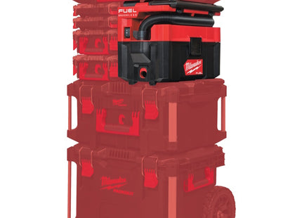 MILWAUKEE PACKOUT ASPIRATORE SOLIDI E LIQUIDI M18 FPOVCL-0