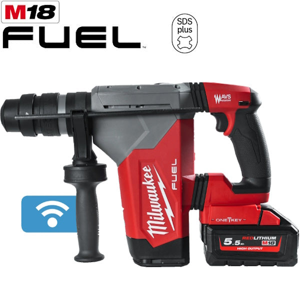 MILWAUKEE TASSELLATORE SDS-PLUS A BATTERIA M18 ONEFHPX-552X (V1/23)