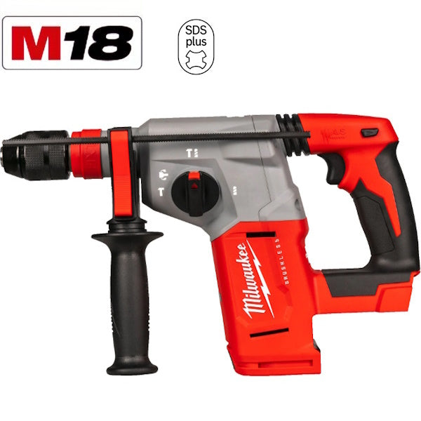MILWAUKEE TASSELLATORE SDS-PLUS A BATTERIA M18 BLHX-0X (V1/23)