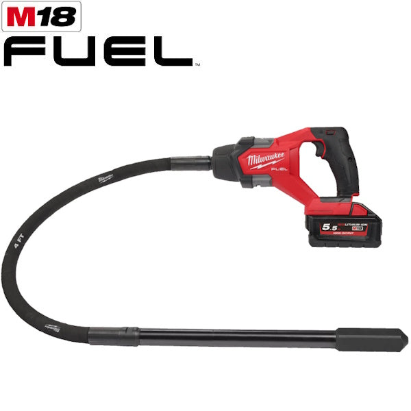 MILWAUKEE VIBRATORE PER CALCESTRUZZO AD AGO A BATTERIA M18 FCVN12-551