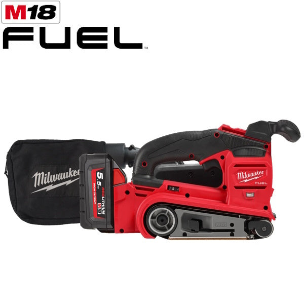 MILWAUKEE LEVIGATRICE A NASTRO A BATTERIA M18 FBTS75-552X