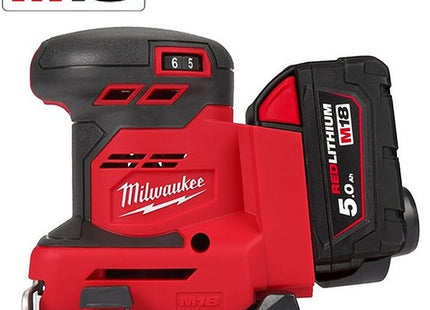 MILWAUKEE LEVIGATRICE ORBITALE A BATTERIA M18 BQSS-502B