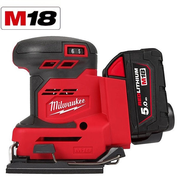 MILWAUKEE LEVIGATRICE ORBITALE A BATTERIA M18 BQSS-502B