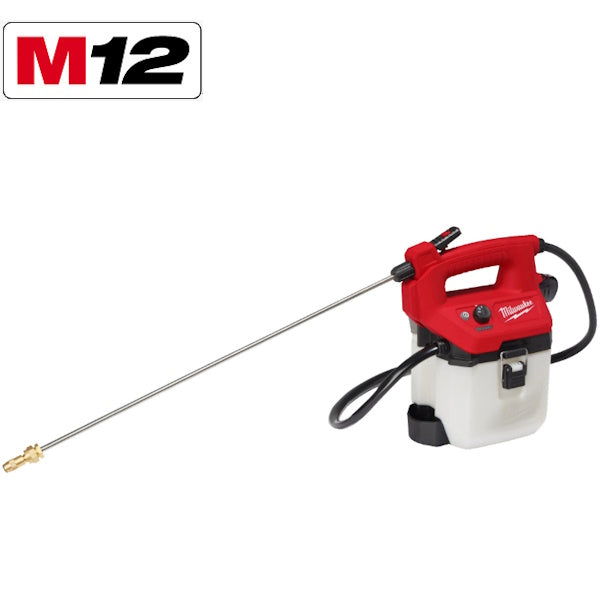 MILWAUKEE POMPA IRRORATRICE PER AGENTI CHIMICI LT.3,7 M12 MOD. BHCS3L-20