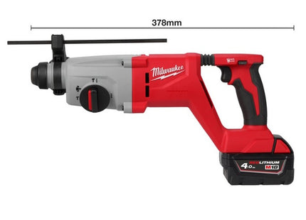 MILWAUKEE TASSELLATORE SDS-PLUS A BATTERIA M18 BLHACD26-402X(V3/24)