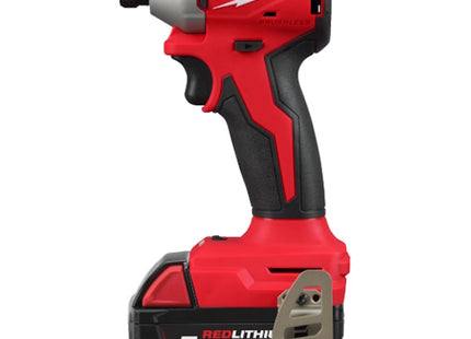 MILWAUKEE AVVITATORE IMPULSI DA 1/4" HEX A BATTERIA M18 BLIDR-502X(V24)
