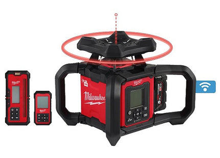 MILWAUKEE LASER ROTANTE A RAGGIO ROSSO M18 RLOHVG1200-501C(V2/24)
