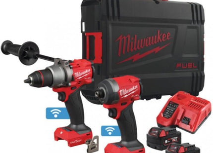 MILWAUKEE KIT M18 ONEPP2A3-502X TRAPANO+AVVITATORE IMPULSI 1/4"
