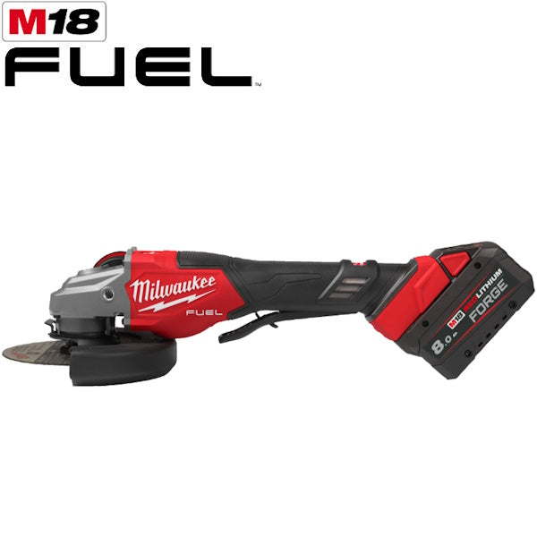 MILWAUKEE SMERIGLIATRICE ANGOLARE A BATTERIA M18 FHSAG125XPDB2-802X