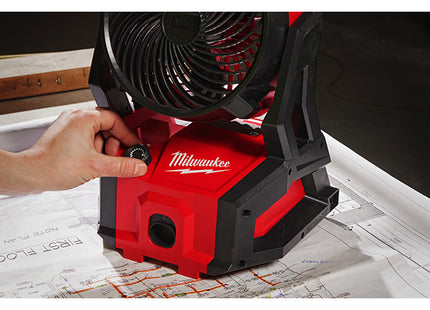 MILWAUKEE PACKOUT VENTILATORE A BATTERIA M18 AFG2-0