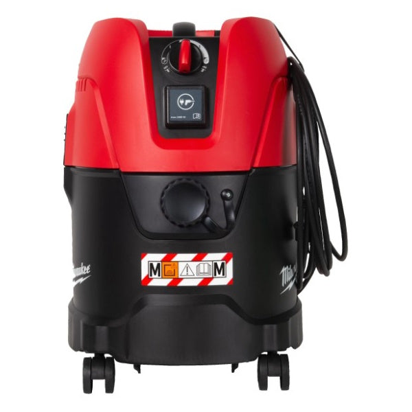 MILWAUKEE ASPIRATORE AS 2-250EM LT.25 CLASSE M PULIZIA SEMIAUTOMATICA