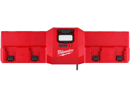 MILWAUKEE CARICABATTERIE MULTIPLO MAGNETICO M12-18 GBC4