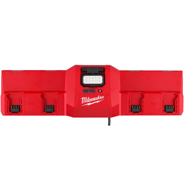 MILWAUKEE CARICABATTERIE MULTIPLO MAGNETICO M12-18 GBC4