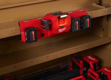 MILWAUKEE CARICABATTERIE MULTIPLO MAGNETICO M12-18 GBC4