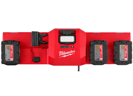 MILWAUKEE CARICABATTERIE MULTIPLO MAGNETICO M12-18 GBC4