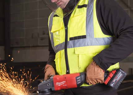 MILWAUKEE SMERIGLIATRICE A BATTERIA M18 ONEFLAG230XPDB-122C