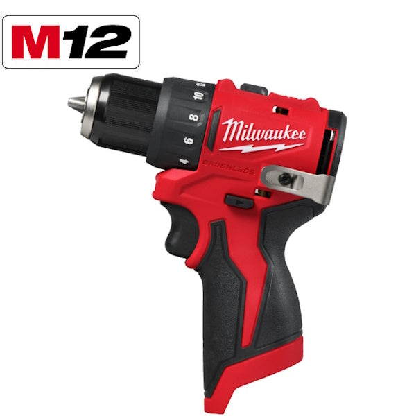 MILWAUKEE TRAPANO AVVITATORE A BATTERIA M12 BLDDRC-0