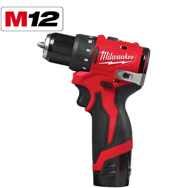 MILWAUKEE TRAPANO AVVITATORE A BATTERIA M12 BLDDRC-202C