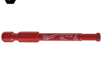 MILWAUKEE PUNTA DIAMANTATA DIAMOND PLUS A SECCO/UMIDO
