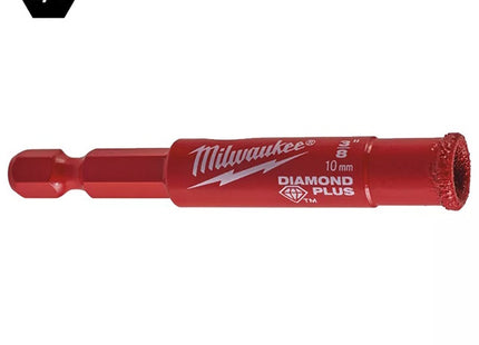MILWAUKEE PUNTA DIAMANTATA DIAMOND PLUS A SECCO/UMIDO D.MM10X55