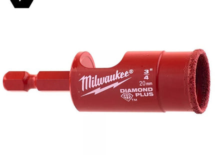 MILWAUKEE PUNTA DIAMANTATA DIAMOND PLUS A SECCO/UMIDO