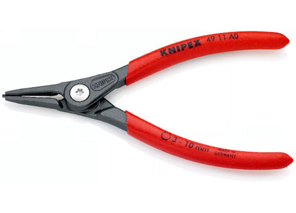KNIPEX PINZA PER SEEGER ESTERNI BECCHI DIRITTI 4911A D.MM 3- 10 MM140