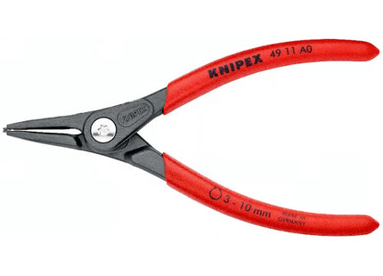 KNIPEX PINZA PER SEEGER ESTERNI BECCHI DIRITTI 4911A D.MM 3- 10 MM140
