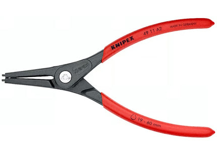 KNIPEX PINZA PER SEEGER ESTERNI BECCHI DIRITTI 4911A D.MM19- 60 MM180