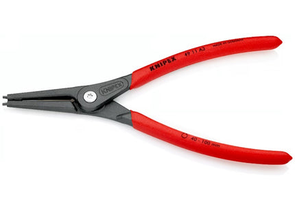 KNIPEX PINZA PER SEEGER ESTERNI BECCHI DIRITTI 4911A D.MM40-100 MM225