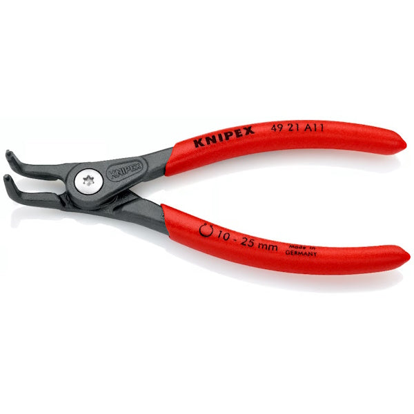 KNIPEX PINZA PER SEEGER ESTERNI BECCHI A 90° 4921A D.MM10- 25 MM130
