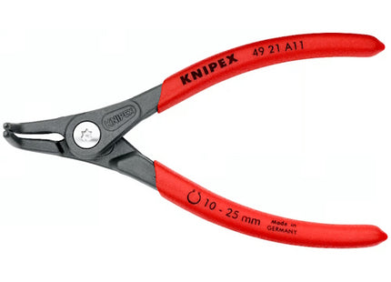 KNIPEX PINZA PER SEEGER ESTERNI BECCHI A 90° 4921A D.MM10- 25 MM130