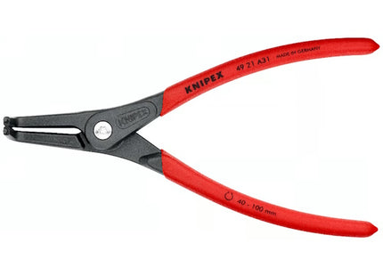 KNIPEX PINZA PER SEEGER ESTERNI BECCHI A 90° 4921A D.MM40-100 MM210