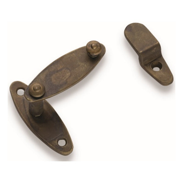 METAL STYLE CHIUSURA CON BATTUTA IN OTTONE ANTICO MM60X60