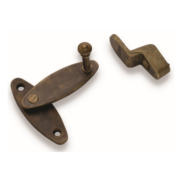 METAL STYLE CHIUSURA A FILO IN OTTONE ANTICO MM60X60