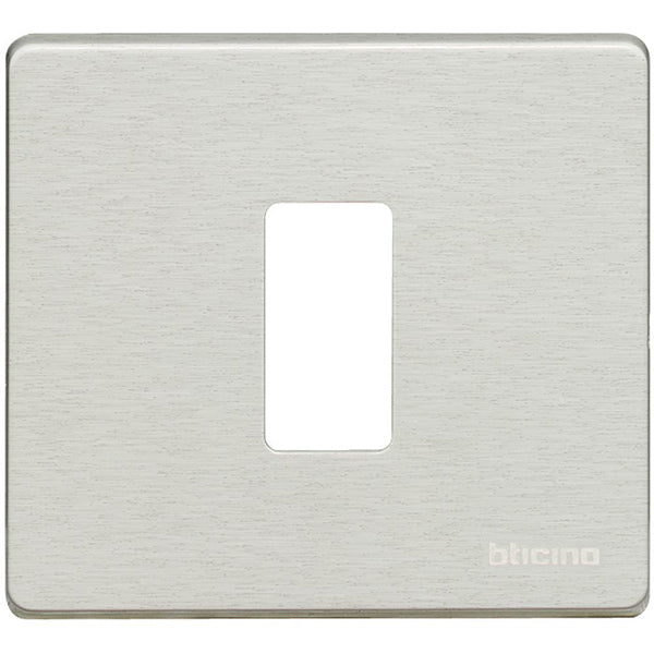 BTICINO MAGIC PLACCA 1 POSTO SCATOLA TONDA COLORE OXIDAL