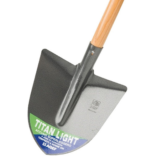 AGEF BADILE TITAN LIGHT A PUNTA CON SPALLA MANICO IN FRASSINO CM140