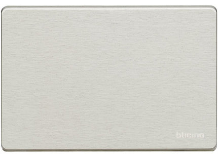 BTICINO MAGIC PLACCA 3 POSTI CIECA IN ALLUMINIO COLORE OXIDAL