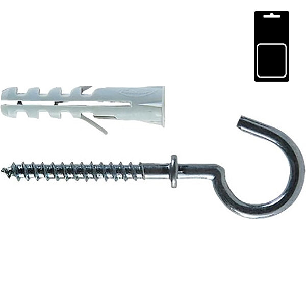 FISCHER TASSELLI IN NYLON CON OCCHIOLO APERTO S 6 C/1 K BLISTER PZ8*