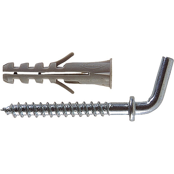 FISCHER TASSELLI IN NYLON CON GANCIO CORTO S 6 C/8 K BLISTER PZ10*