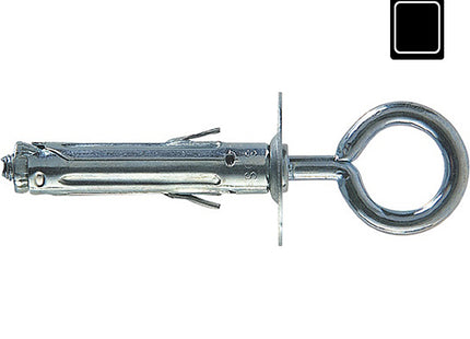 FISCHER  TASSELLI IN ACCIAIO CON OCCHIOLO CHIUSO SBS 9/ 3 K BLISTER PZ4
