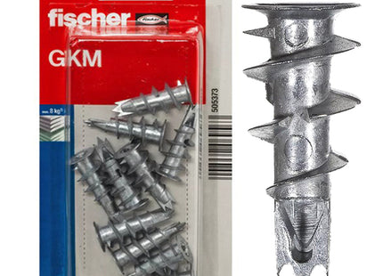 FISCHER  TASSELLI IN METALLO PER CARTONGESSO GKM K BLISTER PZ10