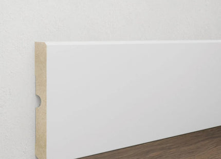 PIRCHER BATTISCOPA IN MDF COLORE BIANCO